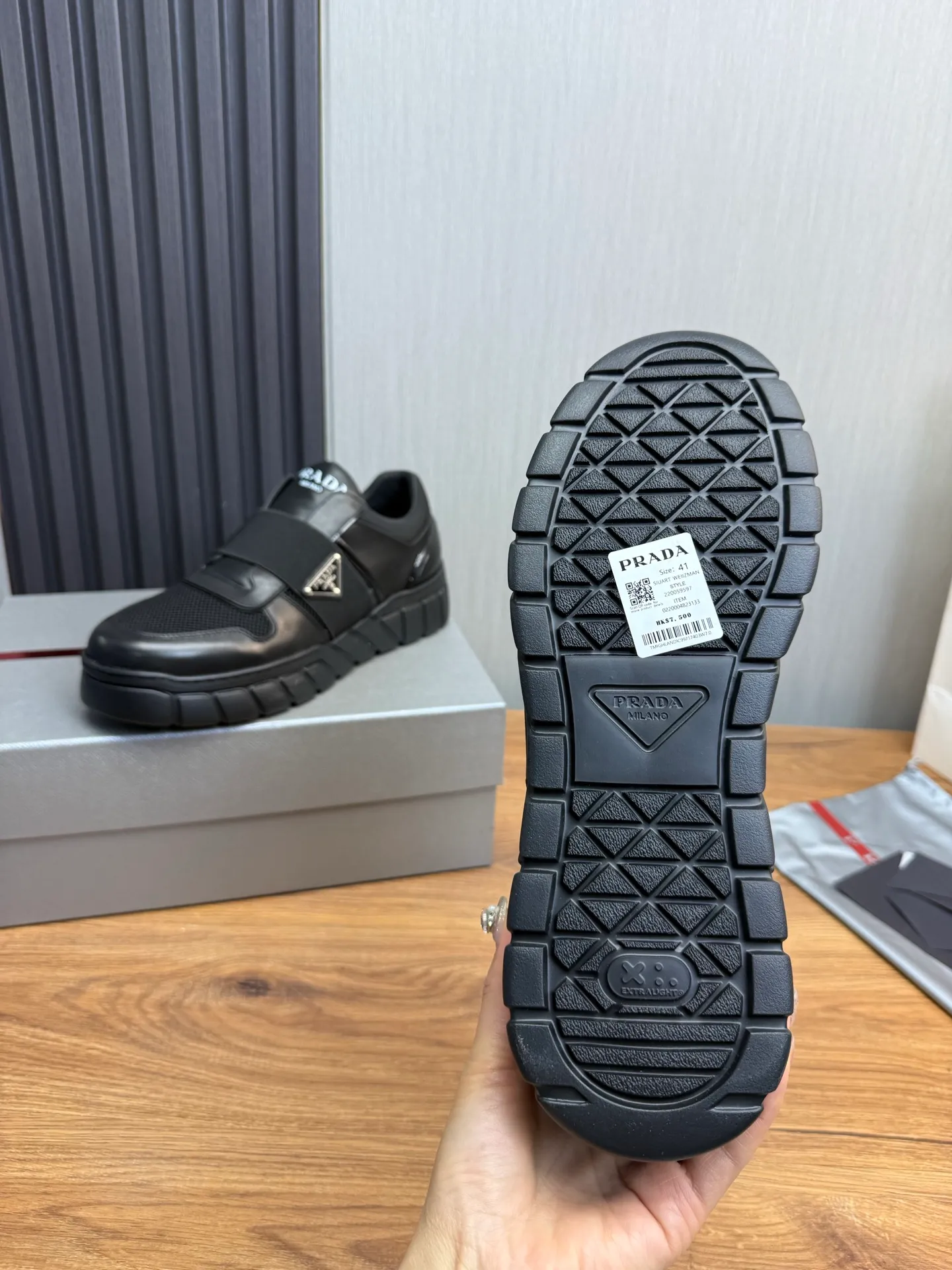 Men's shoes 560💰 [PRADA] Popular items in men's shoe counters, synchronized with the official website, 1 high-quality shipment ✔️Original cowhide + cowhide lining, 1🆚1 replica, original sole, 38-45 (45 customized, non-refundable)